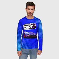 Лонгслив мужской Dirt 5, цвет: 3D-принт — фото 2