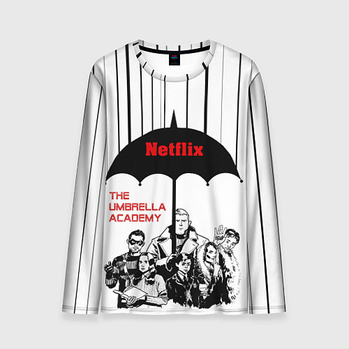 Мужской лонгслив The Umbrella Academy Season 3 / 3D-принт – фото 1