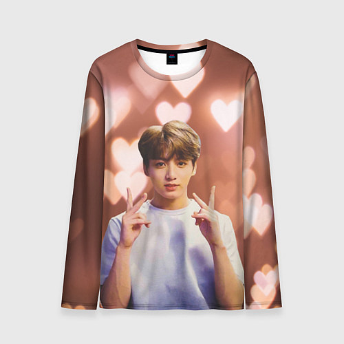 Мужской лонгслив JUNGKOOK BTS / 3D-принт – фото 1