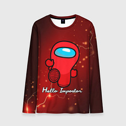 Лонгслив мужской Hello Impostor, цвет: 3D-принт