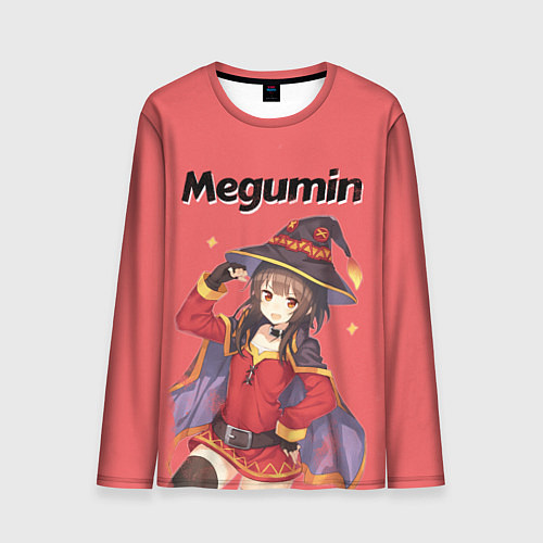 Мужской лонгслив Megumin / 3D-принт – фото 1