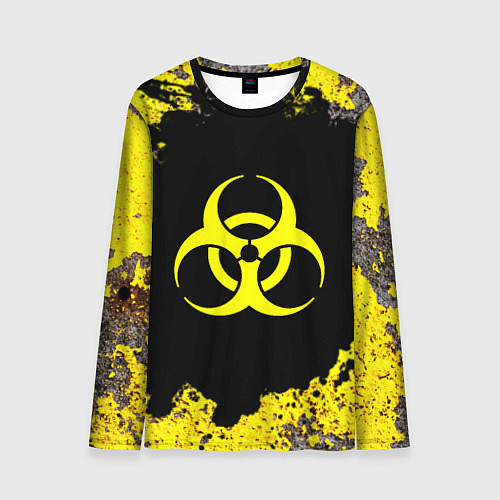 Мужской лонгслив BIOHAZARD / 3D-принт – фото 1