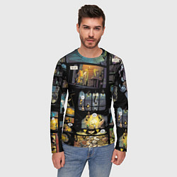 Лонгслив мужской LITTLE NIGHTMARES, цвет: 3D-принт — фото 2
