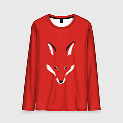 Лонгслив мужской Fox minimalism, цвет: 3D-принт