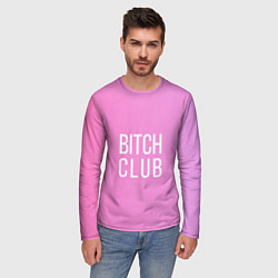 Лонгслив мужской Bitch club, цвет: 3D-принт — фото 2