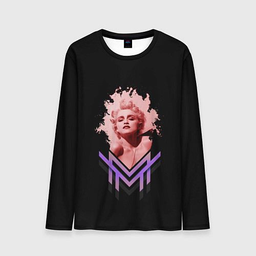 Мужской лонгслив Мадонна / 3D-принт – фото 1