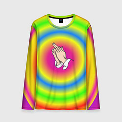Лонгслив мужской Bright print, цвет: 3D-принт