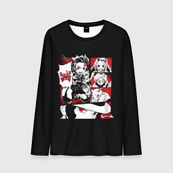 Лонгслив мужской КЛИНОК РАССЕКАЮЩИЙ ДЕМОНОВ, цвет: 3D-принт