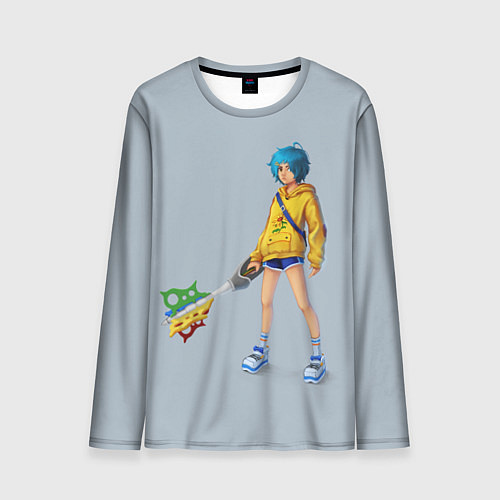 Мужской лонгслив Ooto / 3D-принт – фото 1