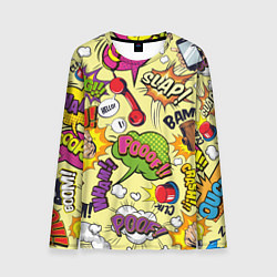 Мужской лонгслив Комикс