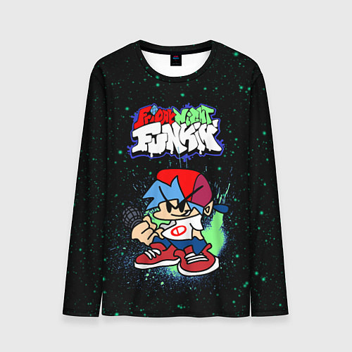 Мужской лонгслив Friday Night FunkinBoyfriend / 3D-принт – фото 1
