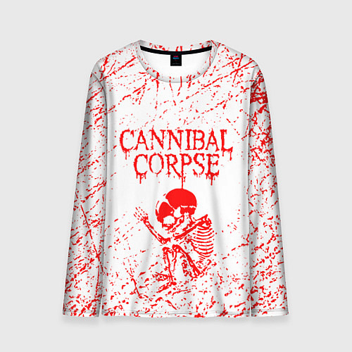 Мужской лонгслив Cannibal corpse / 3D-принт – фото 1