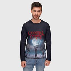 Лонгслив мужской Cannibal Corpse Труп Каннибала Z, цвет: 3D-принт — фото 2