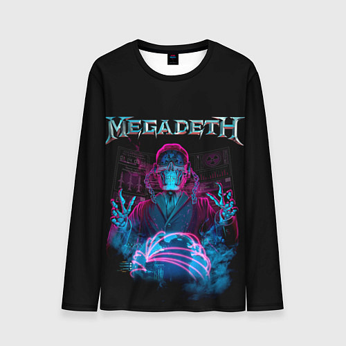 Мужской лонгслив MEGADETH / 3D-принт – фото 1