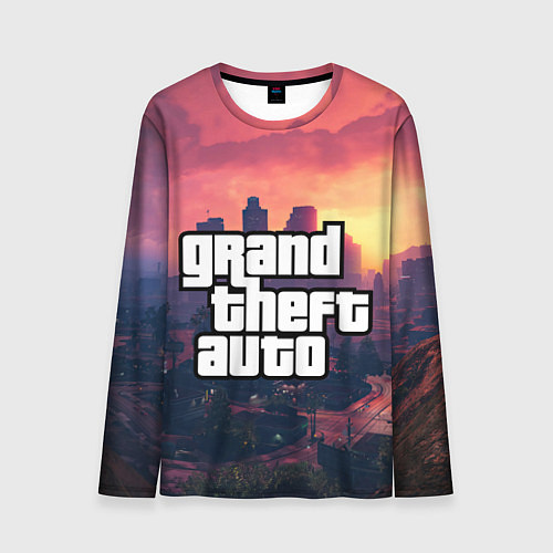 Мужской лонгслив Los Santos GTA / 3D-принт – фото 1