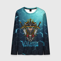 Мужской лонгслив Valheim Neon Samurai