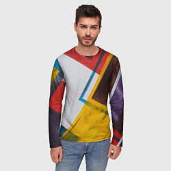Лонгслив мужской KVADRO, цвет: 3D-принт — фото 2