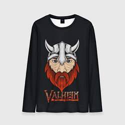 Лонгслив мужской Valheim викинг, цвет: 3D-принт