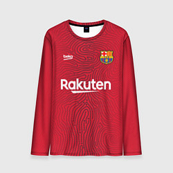 Лонгслив мужской FC Barcelona Goalkeeper 202122, цвет: 3D-принт