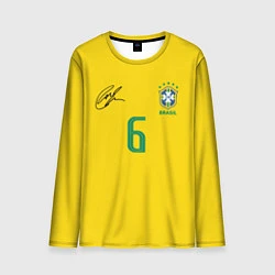 Лонгслив мужской Р Карлос футболка сборной, цвет: 3D-принт