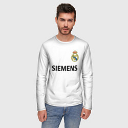 Лонгслив мужской Р Карлос футболка Реала, цвет: 3D-принт — фото 2