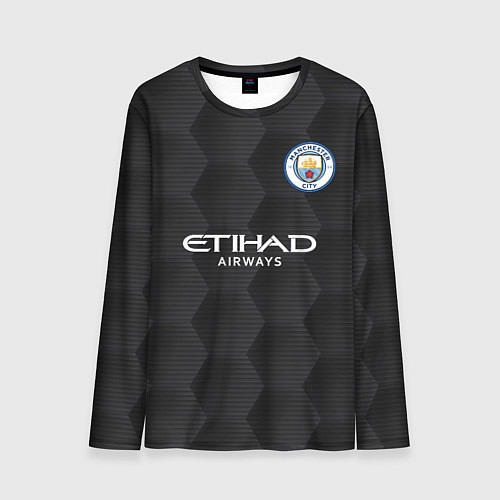 Мужской лонгслив Manchester City Home Goalkeeper 202122 / 3D-принт – фото 1