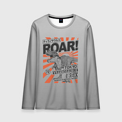 Мужской лонгслив ROAR Tokyo T-rex