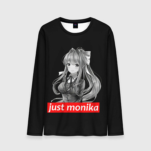 Мужской лонгслив Just Monika / 3D-принт – фото 1