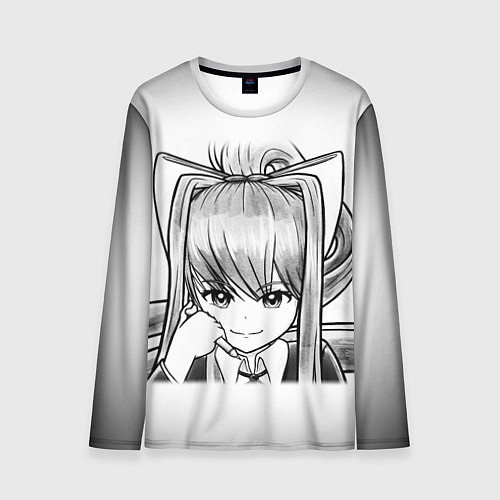 Мужской лонгслив Doki Doki Literature Club / 3D-принт – фото 1