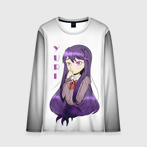Мужской лонгслив Doki Doki YURI / 3D-принт – фото 1