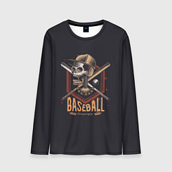 Лонгслив мужской BASEBALL, цвет: 3D-принт