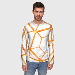 Лонгслив мужской Hexagon, цвет: 3D-принт — фото 2