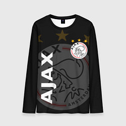 Лонгслив мужской FC AJAX AMSTERDAM ФК АЯКС, цвет: 3D-принт