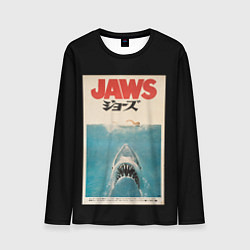 Лонгслив мужской Jaws Japan, цвет: 3D-принт
