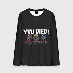 Лонгслив мужской You Died, цвет: 3D-принт