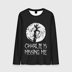 Мужской лонгслив Charlie is missing me