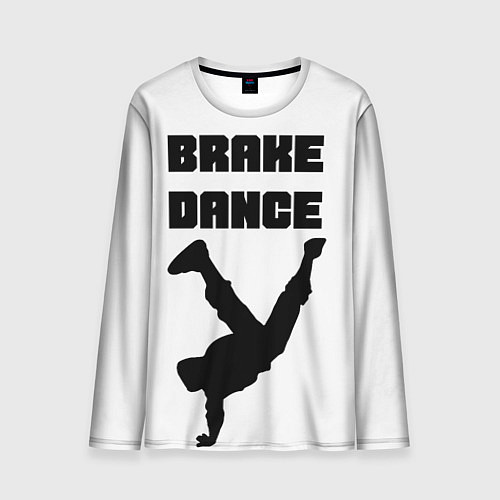 Мужской лонгслив Brake Dance / 3D-принт – фото 1