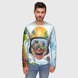 Лонгслив мужской Riders Republic, цвет: 3D-принт — фото 2
