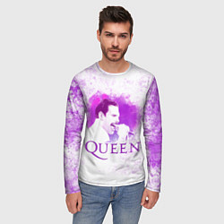 Лонгслив мужской Freddie Mercury Queen Z, цвет: 3D-принт — фото 2