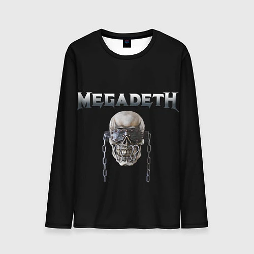 Мужской лонгслив Megadeth / 3D-принт – фото 1