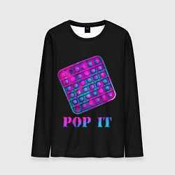 Мужской лонгслив НЕОНОВЫЙ POP it