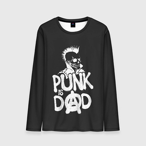 Мужской лонгслив Граффити Панки / 3D-принт – фото 1