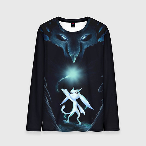 Мужской лонгслив Дух-хранитель Ори / 3D-принт – фото 1