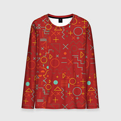 Мужской лонгслив Mathematics Geometry Geometric