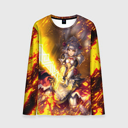 Лонгслив мужской Ноэлль Noelle Z, цвет: 3D-принт