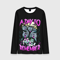 Лонгслив мужской A Day to Remember, цвет: 3D-принт