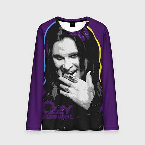 Мужской лонгслив Ozzy Osbourne, Оззи Осборн / 3D-принт – фото 1