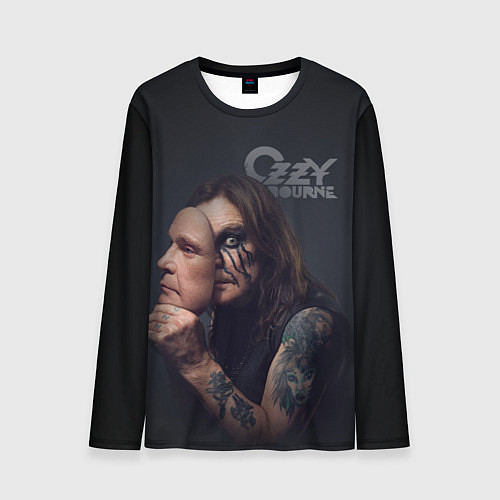 Мужской лонгслив Ozzy Osbourne / 3D-принт – фото 1