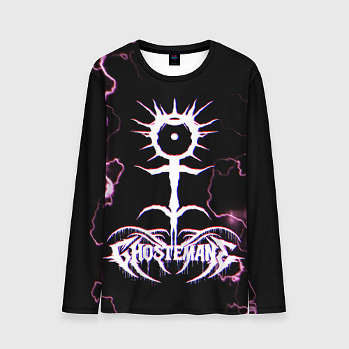 Мужской лонгслив GHOSTEMANE МОЛНИЯ / 3D-принт – фото 1