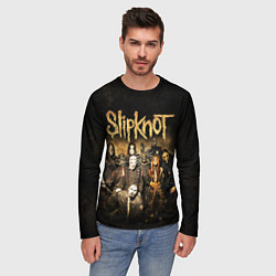 Лонгслив мужской Slipknot, цвет: 3D-принт — фото 2